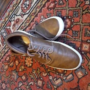 EUC Goodfellow & Co. Brown Leather Sneaker